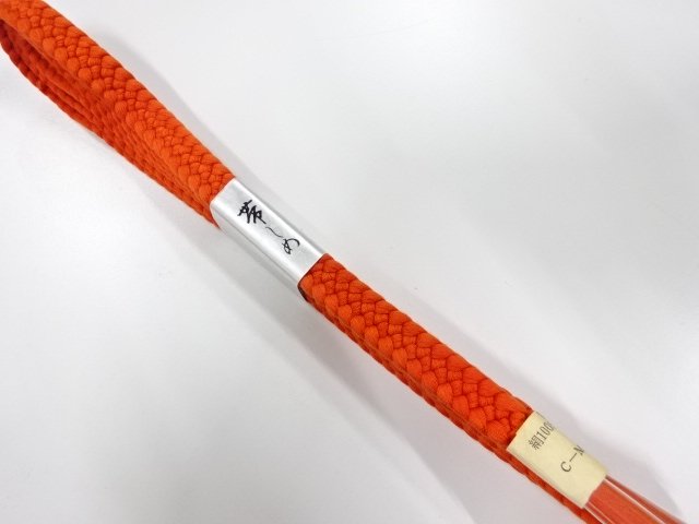 未使用品　正絹　手組帯締め